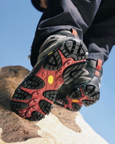 MERRELL MOAB 3 MID GTX 防水登山健行鞋 男款 灰色 (00005415)12
