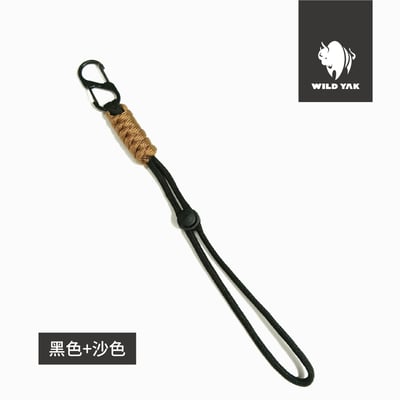 編織繩掛勾 刀具繩 3C掛繩 手電筒掛繩 雙S勾設計 4mm傘繩3