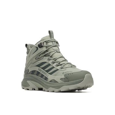 MERRELL MOAB SPEED 2 MID GTX 防水登山健行鞋 男款 鼠尾草綠 (00003461)4
