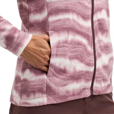 【Black Diamond】 W's Rift Full-Zip Fleece Jacket 女款刷毛保暖上衣 易洗 快乾 透氣 舒適 玫瑰岩6