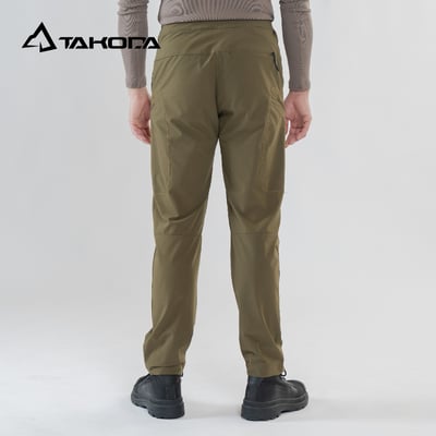 TAKODA Zuya 多口袋輕量防風防潑登山長褲 男款 三色10