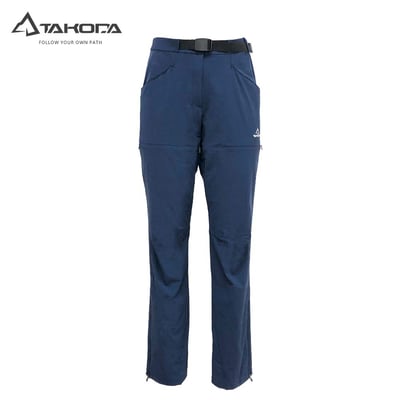TAKODA 抗撕裂防風防潑登山長褲 女款 橄欖綠/藏青12