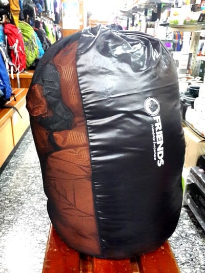 FRIENDS-500g/700g 媽咪型立體隔間/GD-500/GD-700/白鵝絨睡袋/台灣製造/百岳登山最暢銷款4