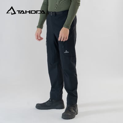 TAKODA Zuya 多口袋輕量防風防潑登山長褲 男款 三色6