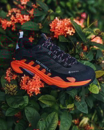 Merrell MOAB SPEED 2 GORE-TEX® 男款 防水登山鞋 黑橘色 (038393)14