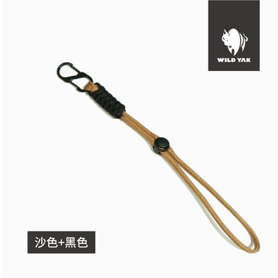 編織繩掛勾 刀具繩 3C掛繩 手電筒掛繩 雙S勾設計 4mm傘繩9