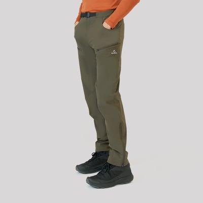 TAKODA 抗撕裂防風防潑登山長褲 男款 黑色/橄綠8