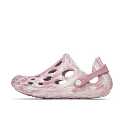 MERRELL HYDRO MOC DRIFT 水陸休閒鞋 風格潮流洞洞鞋 渲染粉/奶油白3