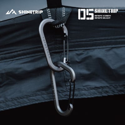探野者ShinTrip05系列戰術D型扣環 2入組16