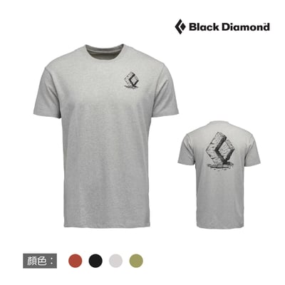 BLACK Diamond BOULDER SS TEE 短袖上衣 舒適 多色 暢銷款1