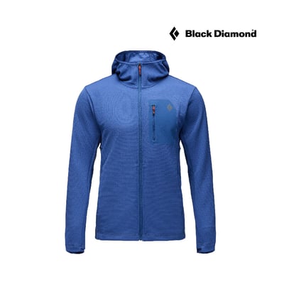 【Black Diamond】 Diverge Full Zip Hoody 保暖連帽外套 攀岩 休閒 外出 登山 跑步 寶藍色1