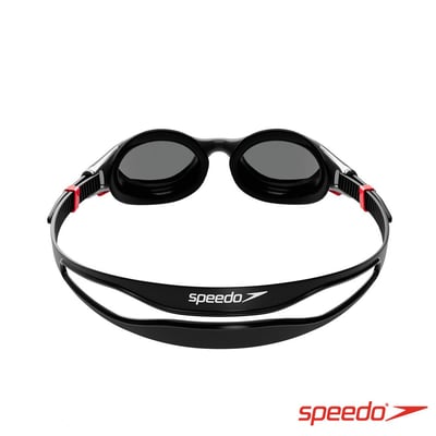 Speedo 成人 運動泳鏡 Biofuse2.0 鏡面 黑/紅4