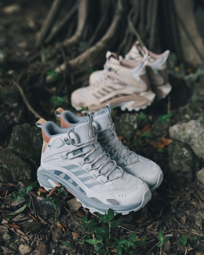 MERRELL MOAB SPEED 2 MID GTX 防水登山健行鞋 女款 霧灰色(038324)21