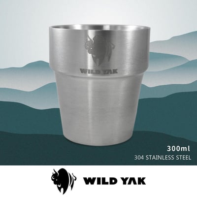 WILD YAK 野氂牛真空斷熱不鏽鋼杯 300ml6