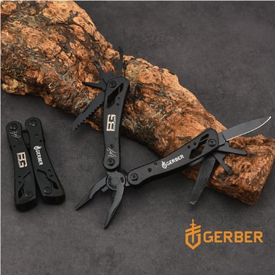 Gerber Bear 多功能工具鉗 尼龍保護套 完整鎖頭工具 野外求生 車載 居家 攜帶方便 限時優惠16