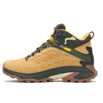 MERRELL MOAB SPEED 2 LTR MID WATERPROOF 男 中筒登山鞋 土黃色 (038425)2
