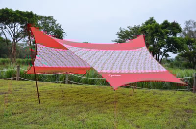 好野outthere馬卡龍六人帳限定紀念版 (主帳+天幕)/花園彩繪限定版11