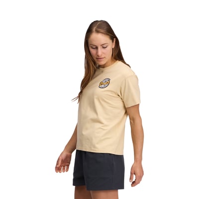 BLACK Diamond W Rope Badge Short Sleeve Tee 短袖上衣 鵝黃色 舒適 暢銷款(複製)5