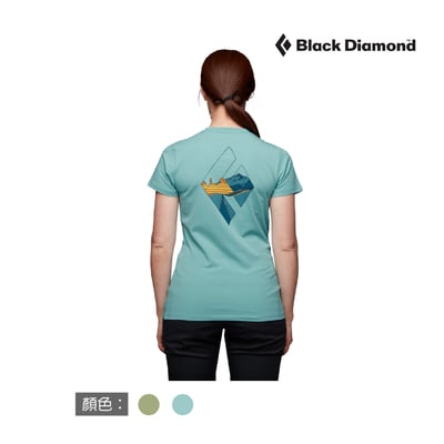 BLACK Diamond DESERT TO MOUNTAIN TEE W  女款短袖上衣 舒適 多色 暢銷款1
