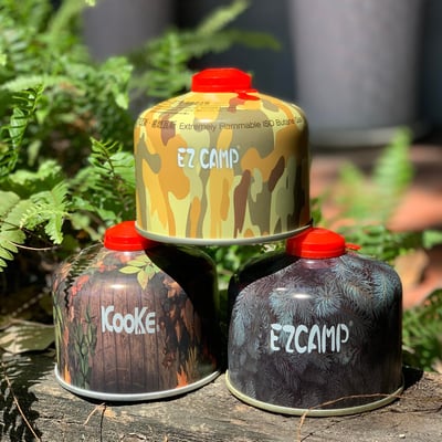 EZ CAMP 高山瓦斯罐 E-21 230g 迷彩罐4