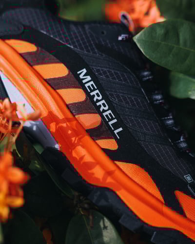Merrell MOAB SPEED 2 GORE-TEX® 男款 防水登山鞋 黑橘色 (038393)15