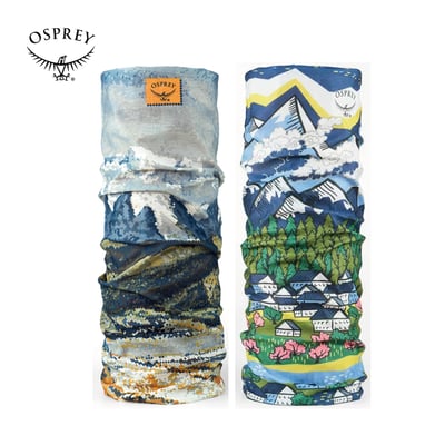 OSPREY小鹰户外魔術頭巾 男女適用 運動脖圍 面罩 防曬 透氣 印象畫系列21