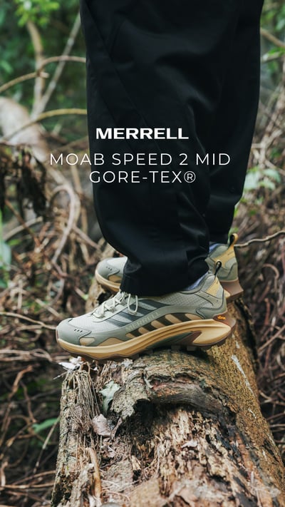 Merrell MOAB SPEED 2 GORE-TEX® 防水登山鞋 草綠色 男 (038059)15