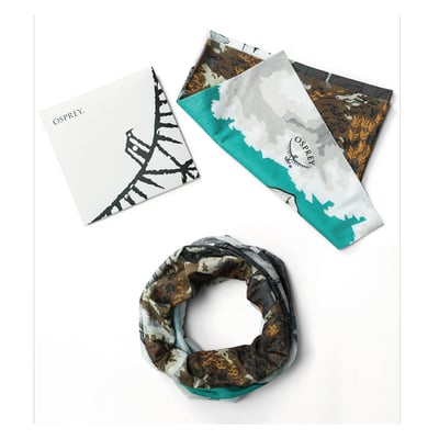 OSPREY小鹰户外魔術頭巾 男女適用 運動脖圍 面罩 防曬 透氣 印象畫系列9