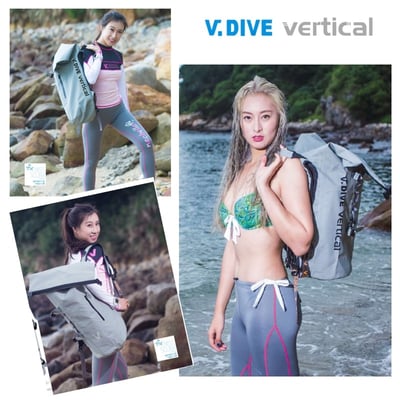 V.DIVE威帶夫 防水彈性雙肩背包45L 戶外防水包  防水背包 後背包 溯溪 潛水 騎士包 環島包 多色18