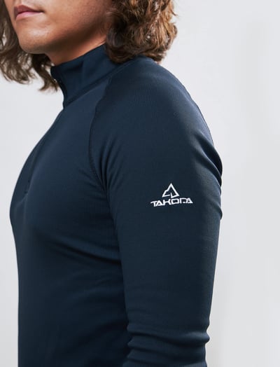 TAKODA Maka 套頭拉鍊刷毛保暖衣 男款 軍綠/黑色 兩色10