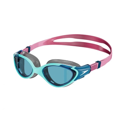Speedo 女性 運動泳鏡 Biofuse2.0 海洋藍/紫【小臉型適用】2
