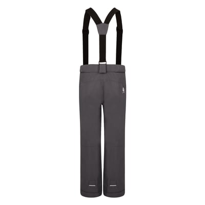 Dare2b 兒童防水透氣吊帶滑雪褲 深灰 粉紅7