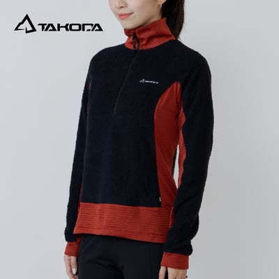 TAKODA Skan Primaloft® Evolve 半開襟夾克 女款 三色9