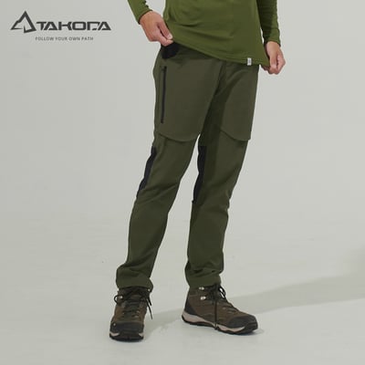 TAKODA Cordura®耐磨防風防潑登山長褲 男款 黑色/橄綠/卡其/藏青16