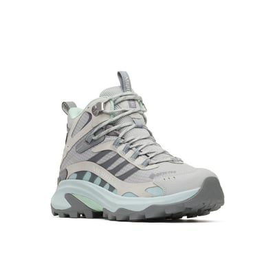 MERRELL MOAB SPEED 2 MID GTX 防水登山健行鞋 女款  / 淺灰色 (ML00004911)4