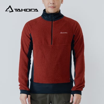 TAKODA Skan Primaloft® Evolve 半開襟夾克 男款 三色5