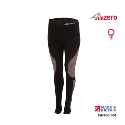 英國SUB ZERO-Factor 1+ 立體無縫/保暖/女款排汗長褲/英國原廠1