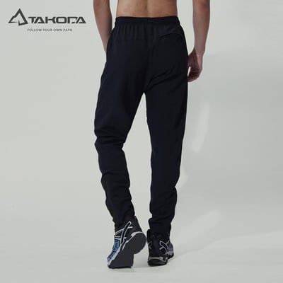 TAKODA 輕量彈性多功能快乾長褲 男款 黑色/午夜藍4