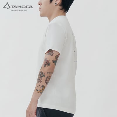 TAKODA Tipi 男純棉短袖印花系列-玉山 男款 兩色8