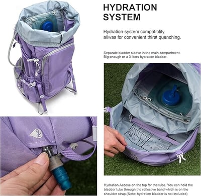 MOUNTAINTOP 50升抗撕裂登山包 附防雨罩 (MPA6818) 公司貨12