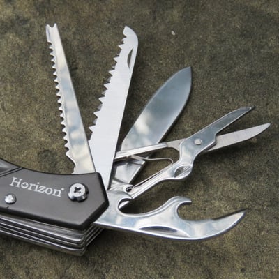 Horizon 天際線 黑化生態野營求生小刀 Safari Knife / 皇家多功能遊騎兵小刀 Ranger Knife14