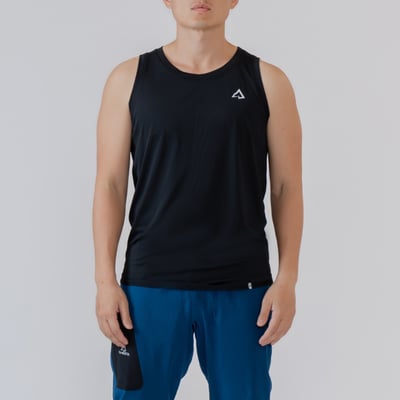 TAKODA Wi 環保機能速乾無袖背心 男款 黑/橙紅/黃 三色2