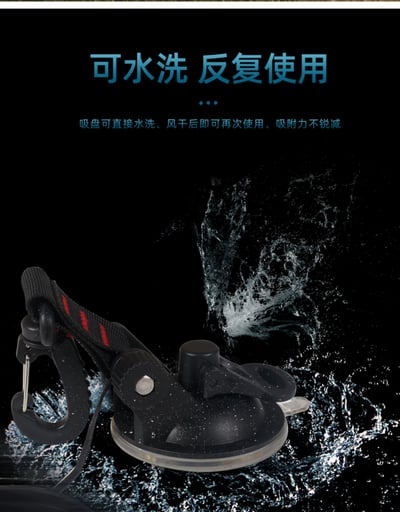 HIKEMAN 戶外強力黏膠款大吸盤 12cm 吸力30kg 2入裝3