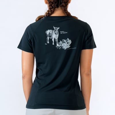 TAKODA Ogle 機能短袖攝影聯名系列-野山羊 女款 沙漠棕/黑色7