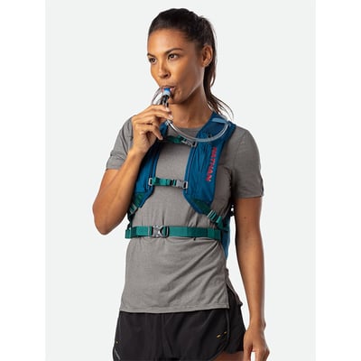 NATHAN Crossover Pack-15L 健行野跑背包-海洋藍9