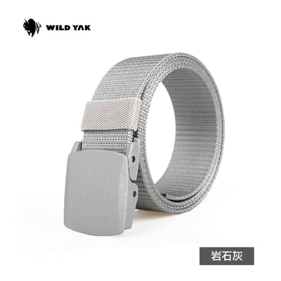WILD YAK 帆布尼龍戰術腰帶 塑鋼扣頭 多色可選 登山 各種場合適用7