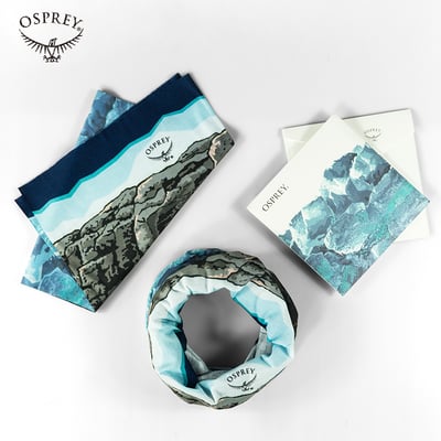 OSPREY小鹰户外魔術頭巾 男女適用 運動脖圍 面罩 防曬 透氣 印象畫系列4