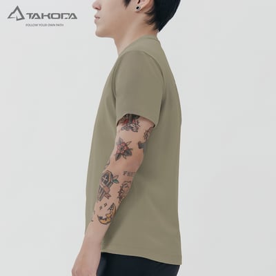 TAKODA Tipi 男純棉短袖印花系列-玉山 男款 兩色4