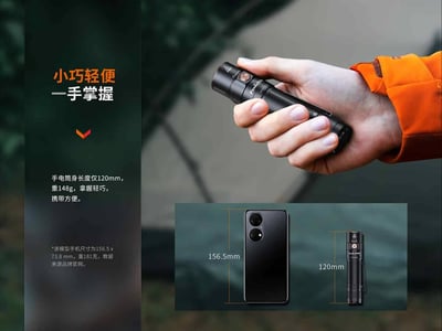 FENIX E35R 超亮便攜EDC手電筒 Max 3100 Lumens 公司貨4