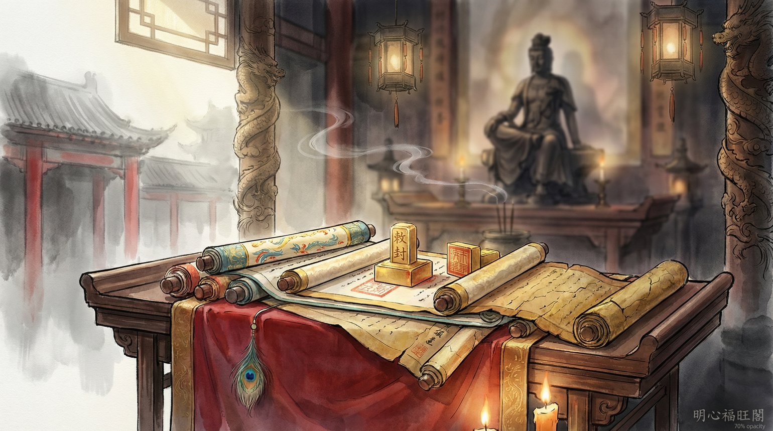 歷代封號&mdash;&mdash;聖旨、印璽與廟堂，七百八十年的朝廷加封累積